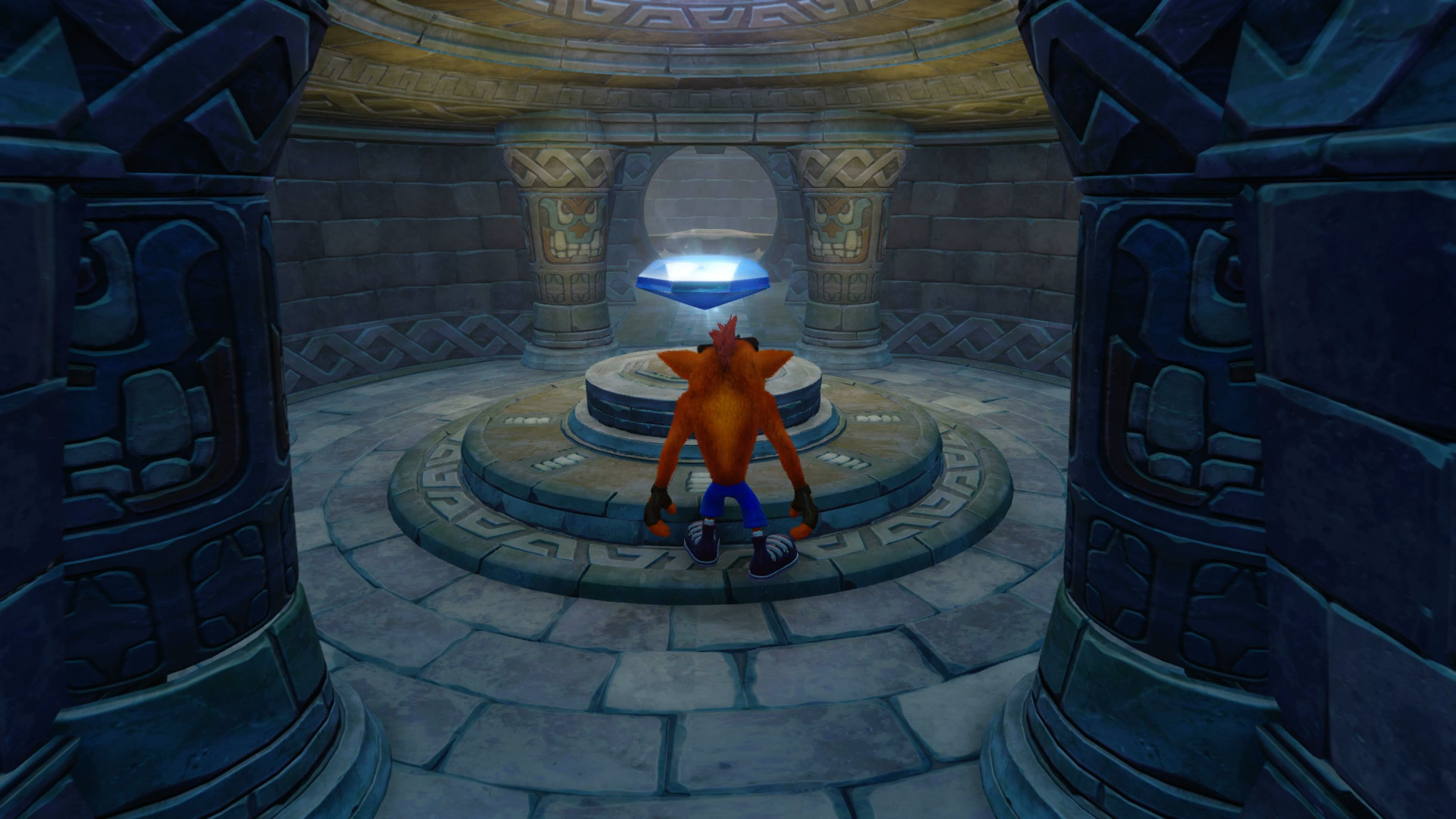 Crash Bandicoot Gems walkthrough All green, white, red, blue, purple, yellow coloured Gem